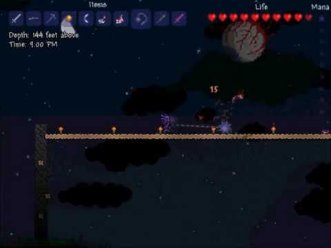 Terraria - Les aventures d'un caillou qui roule / Episode 6 - Iles flottantes et Cthulhu !