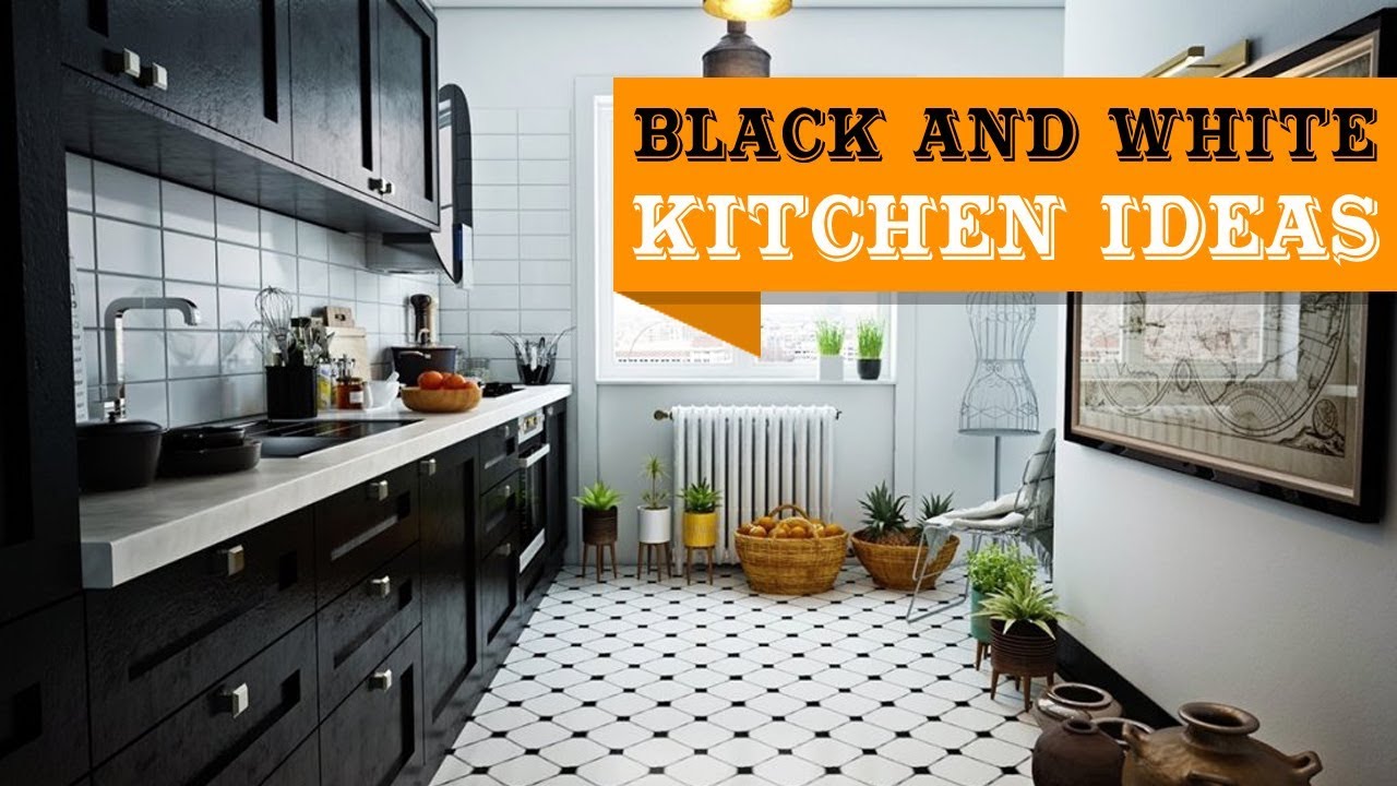 Watch video 29+ Elegant Black And White Kitchen Design Ideas Now 29+ Elegant Black And White Kitchen Design Ideas