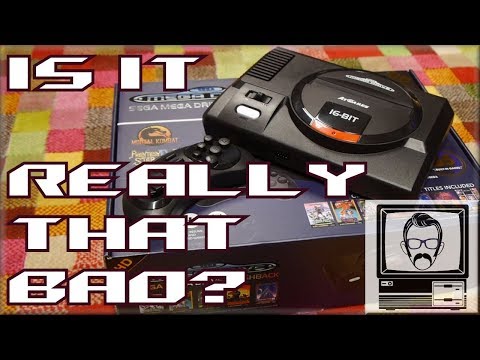 AT Games Sega Genesis/Mega Drive Flashback HD | Nostalgia Nerd