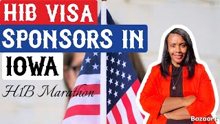 IOWA SCHOOLS THAT SPONSOR H1B VISA!! H1B MARATHON 2025!
