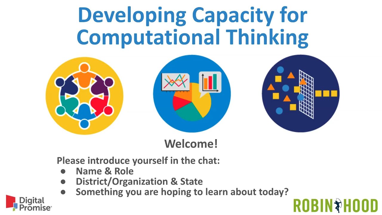 Developing Capacity for Computational Thinking