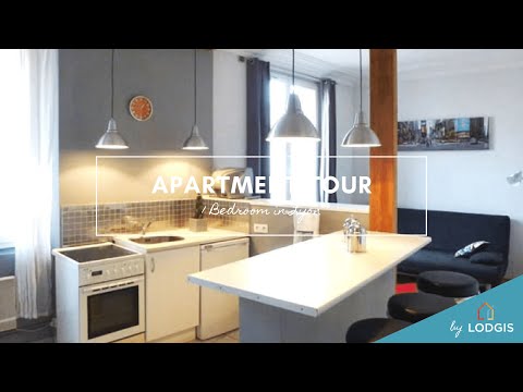 Apartment Tour // Furnished  35,4m2 in Lyon – Ref : 2L321304
