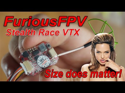 FuriousFPV Stealth Race VTX - UP CLOSE