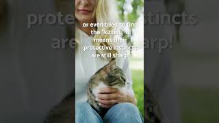 The CAT Motherly Instinct TEST 🐱🔊 #SHORTS