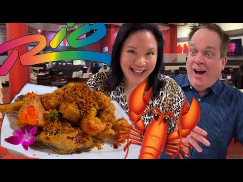 Festa da LAGOSTA no Rio Las Vegas! Luxuosos frutos do mar e lagosta no restaurante chinês Hidden Gem KJ Dim Sum