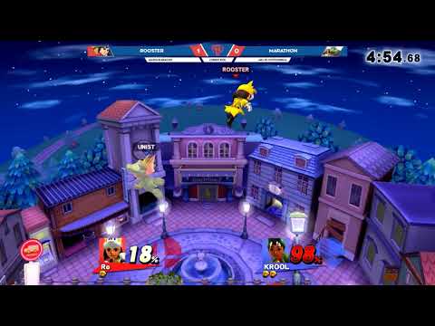 ABU 25: Rooster (Mii) vs. Marathon (King K. Rool) - SSB4 Amateurs Losers