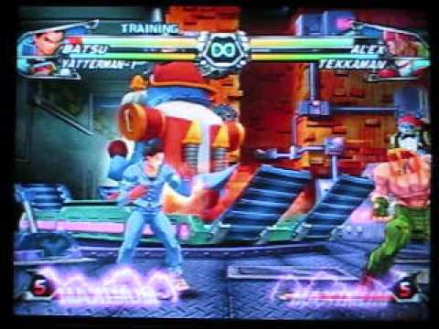Tatsunoko vs Capcom Uas Character combo exhibition