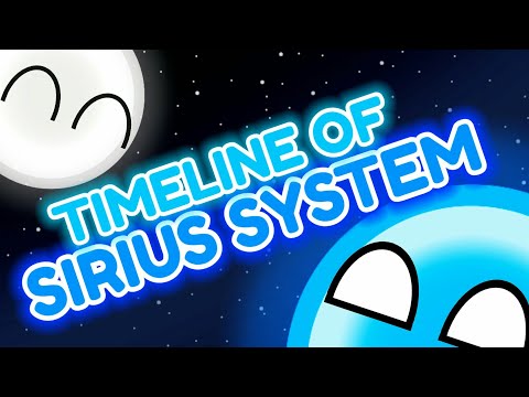 Simulation Timeline of Sirius system - planetballs  | AstroBallz