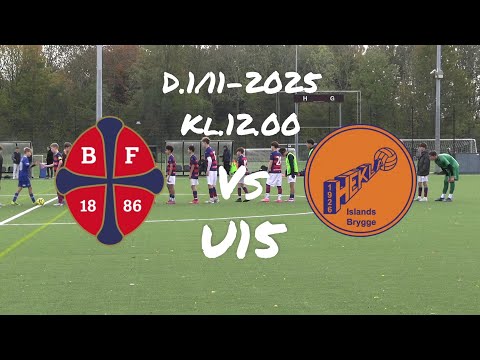 Bk Frem U15 - Bk Hekla U15(D.1/11-2025. Træningskamp)