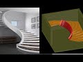 Autocad 3d Spiral Staircase Design In Autocad 2017