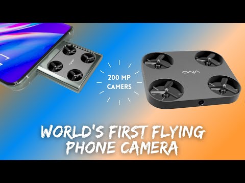 Smartphone with built-in 200 MP Flying Drone Camera |TechCrave