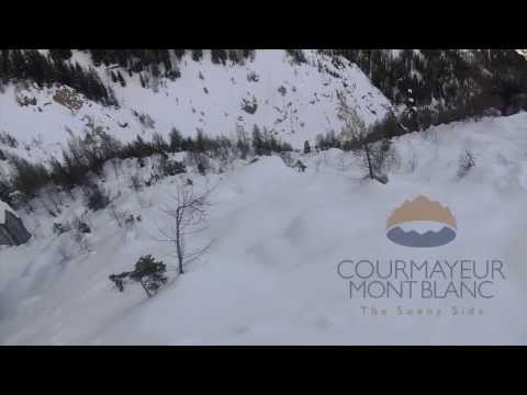Anna Orlova - Courmayeur Mont Blanc one line (action camera)