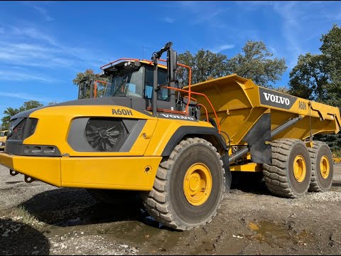 Volvo A60H = Massive articulated dump truck!