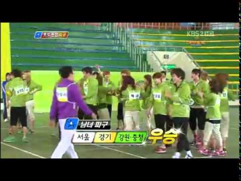 110521 Jiyeon hitting Joon @100 points out of 100