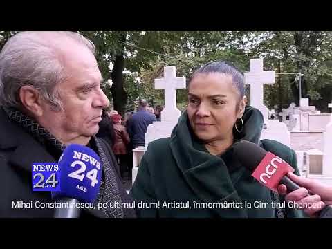 Mihai Constantinescu a fost înmormântat la Cimitirul Ghencea Militar