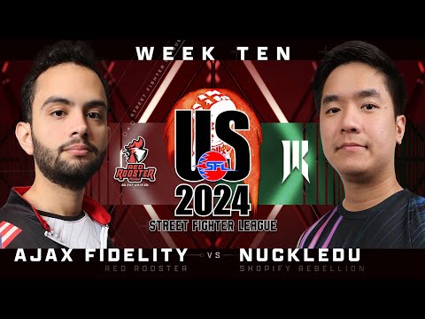 Ajax Fidelity (Ed) vs. NuckleDu (Guile) - Bo3 - Street Fighter League Pro-US Week 10