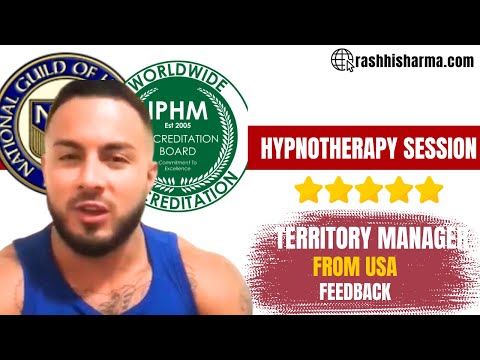 Nick from USA talks about his experience with Mrs Rashhi for hypnotherapy, PLR and SHANANIC HEALING.