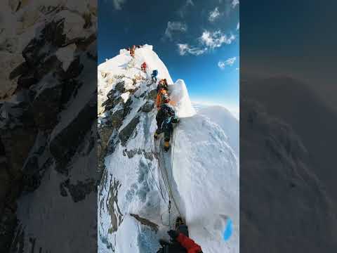 Camp 4 to the Summit: Everest's Ultimate Climb  #everest #mountains