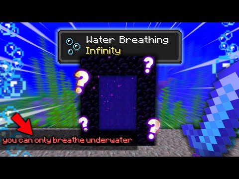 Can You Actually Beat Minecraft, While ONLY Breathing Underwater? (Part 3)