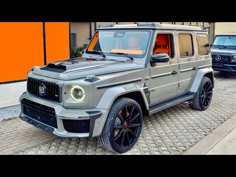 NEW 2025 BRABUS 800 G Wagon Carbon is INSANE! $399,000 Orange HERMES! G63 AMG BRUTAL Sound Facelift
