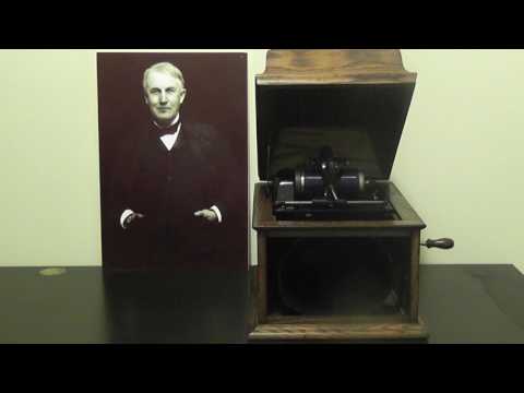 Edison blue amberol cylinder 1885 - Shepherd's Dance (Violin) by Charles D'Almaine