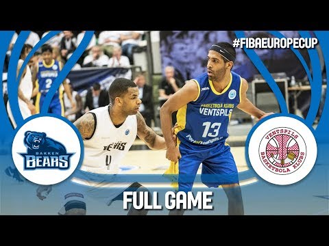 Bakken Bears (DEN) v Ventspils (LAT) - Full Game - Round of 16 - FIBA Europe Cup 2017-18