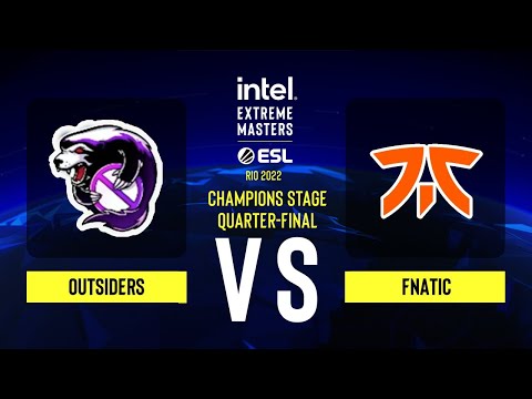Outsiders vs. fnatic - Map 1 [Inferno] - IEM Rio Major 2022 - Champions stage - Quarter-final