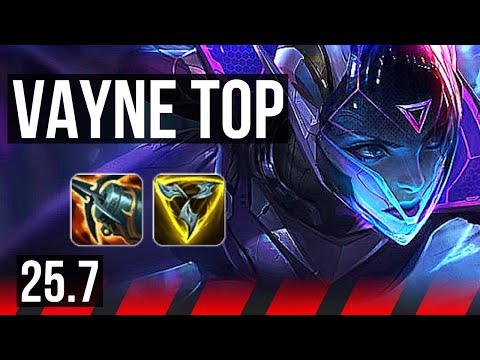 VAYNE vs GAREN (TOP) | KR Master | 25.7