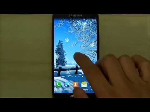 Snowfall Live Wallpaper Video