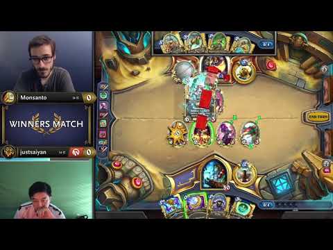 Monsanto vs justsaiyan - Group B Winners - Hearthstone Grandmasters Americas 2020 Season 1 - Week 3