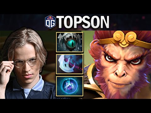 OG.TOPSON MID MONKEY KING IS BACK - DOTA 2 7.27 GAMEPLAY