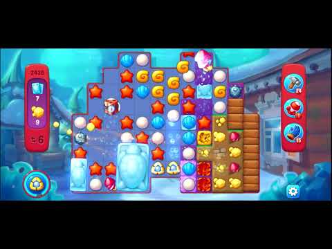Fishdom Hard level 2436 no boosters フィッシュダム