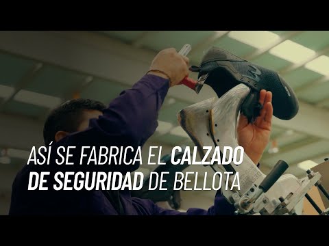 Fabricacion del calzado de seguridad de Bellota