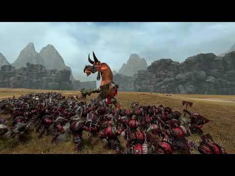 Total War Warhammer 2 Beastmen Combat Units TWWH2 1080p PC