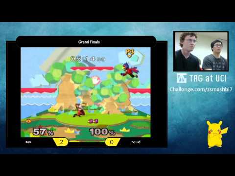 ZSB7 Grand Finals - Kira (Sheik) vs Squid (Falco) - SSBM