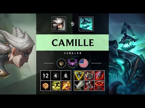 Camille Jungle vs Hecarim - NA Master Patch 25.05