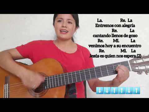 Entrada. Jésed/ Isa Villalobos.  (Entremos con alegría).  Letra y acordes.  #cantosparalamisa