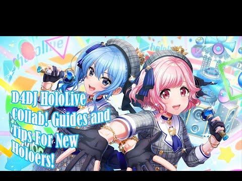 D4DJ Groovy Mix Hololive Collab Guide! Tips for New Simps! And SIMPING For LIMITED Waifu! - YouTube
