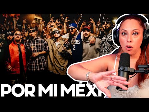POR MI MÉXICO REMIX | DEMASIADO FUERTE  | Reacción honesta!!! CECI DOVER REACCIONA