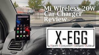 Použitie držiaka s bezdrôtovým nabíjaním Xiaomi Mi Wireless Car v aute