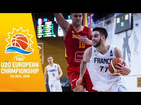 France v Montenegro - Full Game - FIBA U20 European Championship 2019