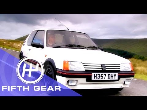 Fifth Gear: Peugeot 205 GTi Vs 207 GTi THP175