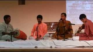 Akhil & Arvind Sundararajan vocal at Carnatic Chamber Concerts, Bay area