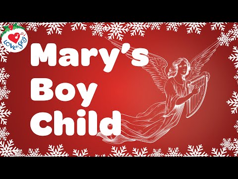 Mary's Boy Child with Lyrics 👼 Christmas Song 🎄