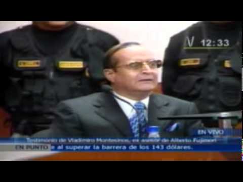 Vladimiro Montesinos declara en el juicio a Fujimori. Parte 10