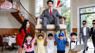 Infertile CEO on Date with Socialite, but Quintuplets Snatch Him, Shouting "Bad Dad, We Got You!"