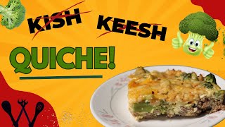 Irresistible Keto Broccoli & Cheddar Quiche!