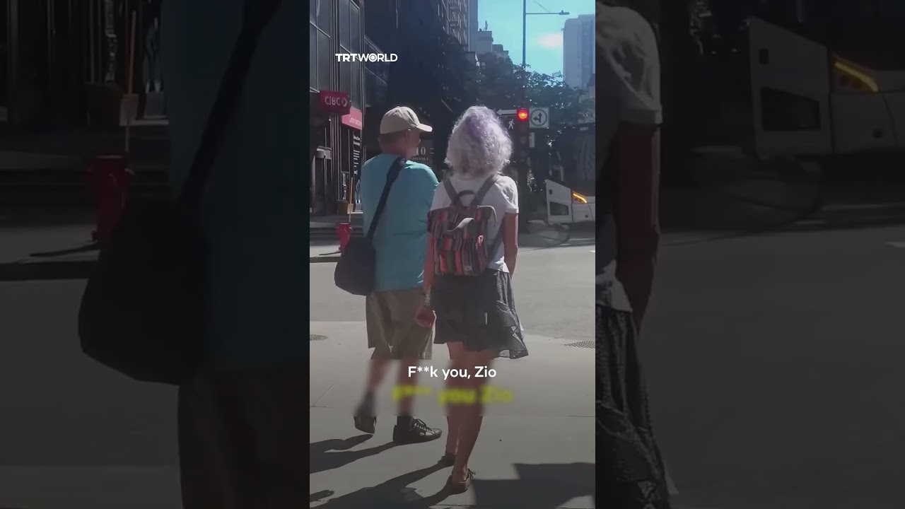 Video shows woman attempting to grab phone from 14-year-old Palestine activist in Montreal