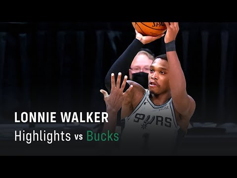 Lonnie Walker’s Highlights: 31 PTS, 6 REB, 2 STL, 1 AST at Bucks (20.03.2021)