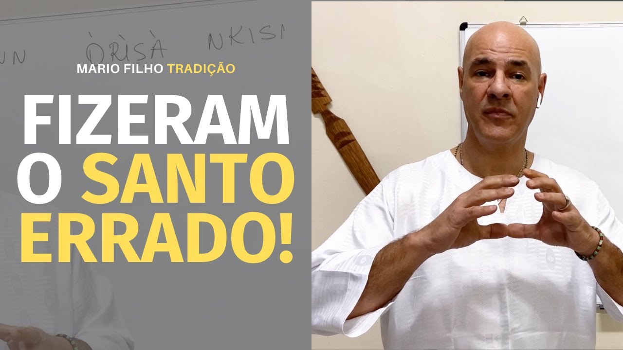 Fizeram o Santo errado em mim. E agora?